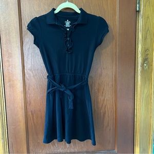 Girl’s Chaps Navy Blue School Uniform Dress Size Medium 8/10